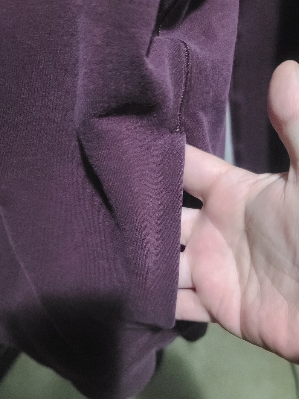 lululemon athletica Women's Stress Less Hoodie in Heathered Bordeaux Drama - Picture 6 of 13